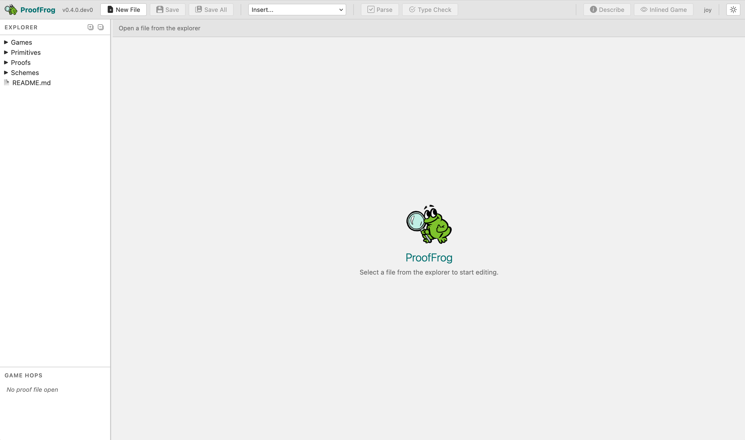 Web editor on launch